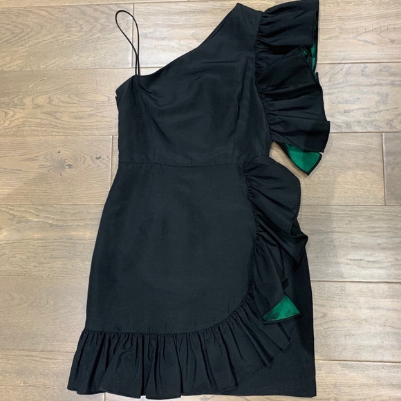 Sandro One Shoulder Mini Dress🥰 - Picture 2 of 7